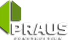 Praus Roofing and Construction Logo